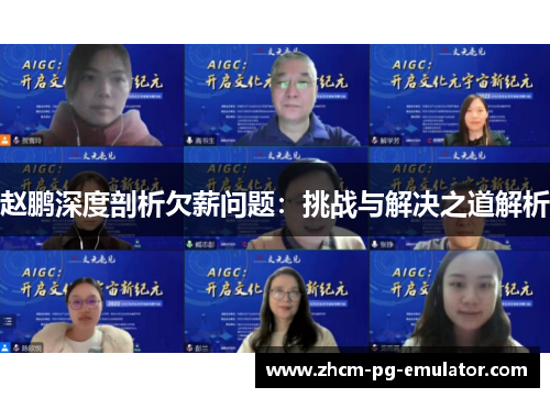 赵鹏深度剖析欠薪问题:挑战与解决之道解析 赵鹏深度剖析欠薪问题:挑战与解决之道解析